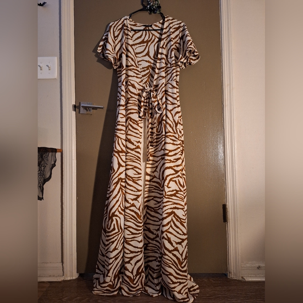 Zebra Striped dress